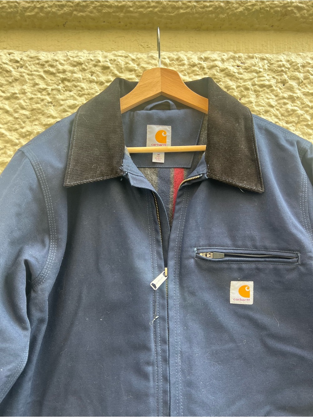 Vintage Carhartt Detroit Jacket Mens Medium Blanket Lined